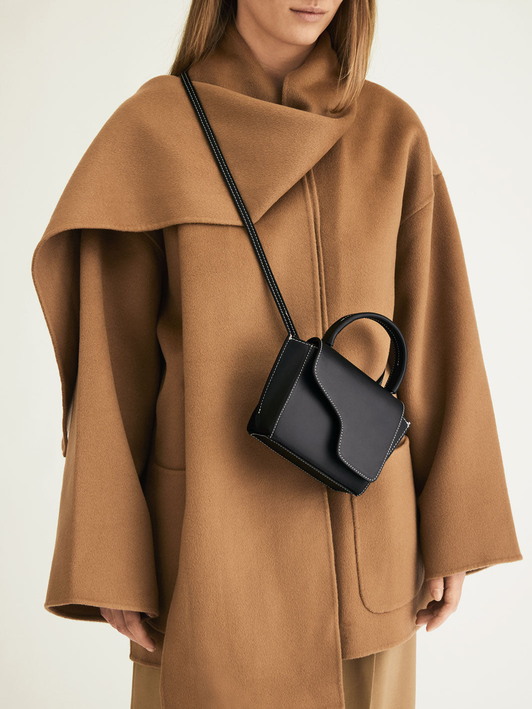 Buy ATP ATELIER Montalcino Leather Mini Handbag - Cypress