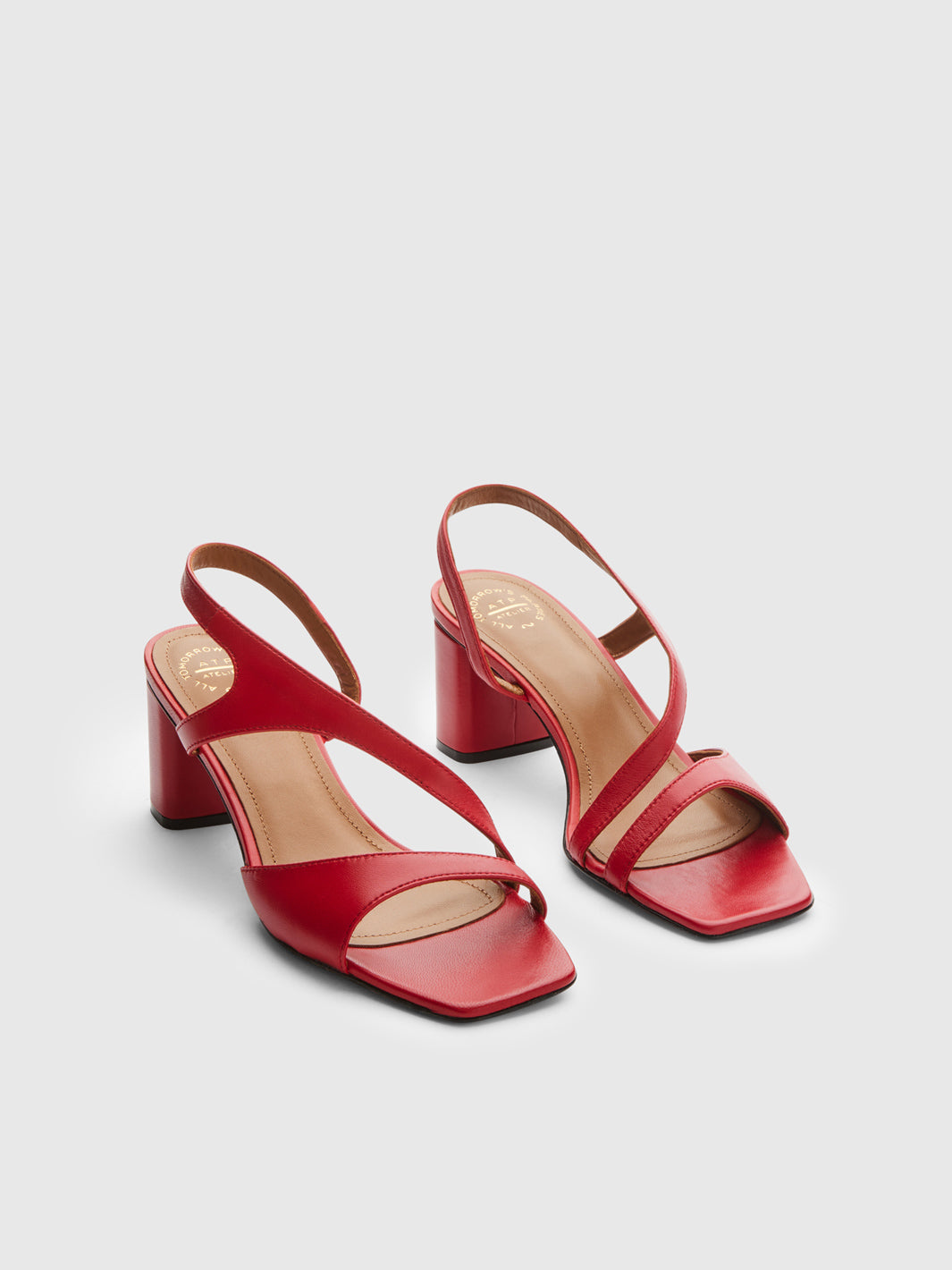 Mattine Salsa Nappa Cutout heeled sandals