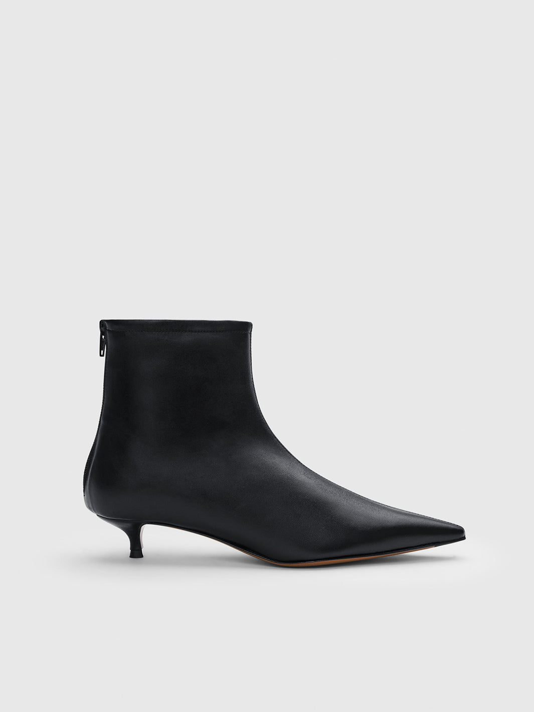 Melfi Black Shiny Nappa Ankle boots
