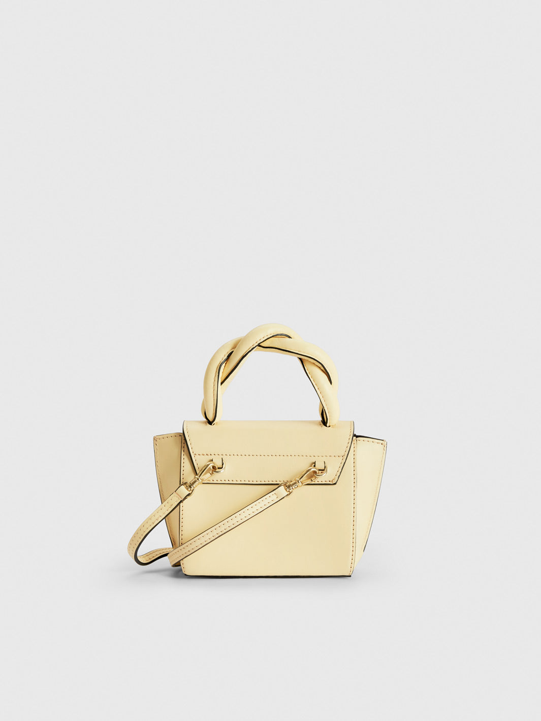 Montalbano Lemonade Leather/Nappa Mini handbag