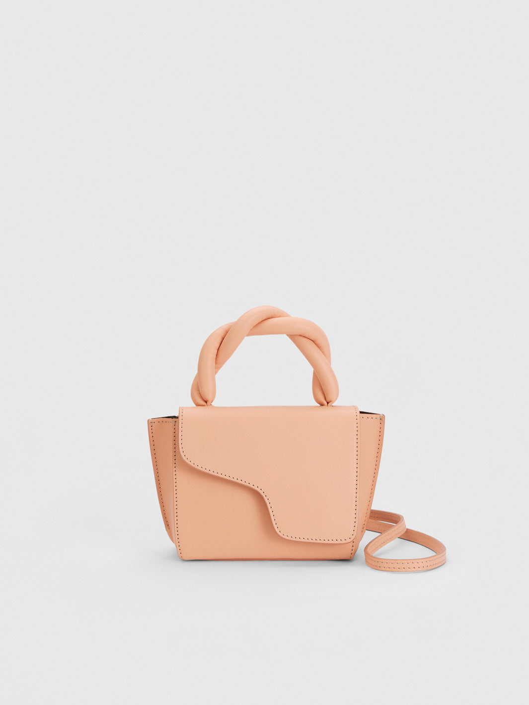 Montalbano Magnolia Leather/Nappa Mini handbag