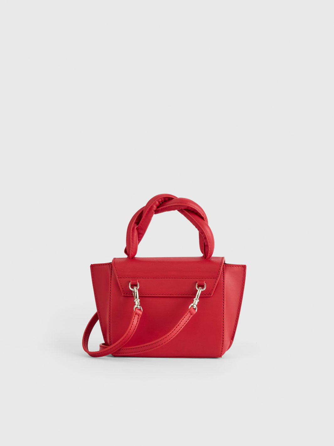 Montalbano Salsa Leather/Nappa Mini handbag