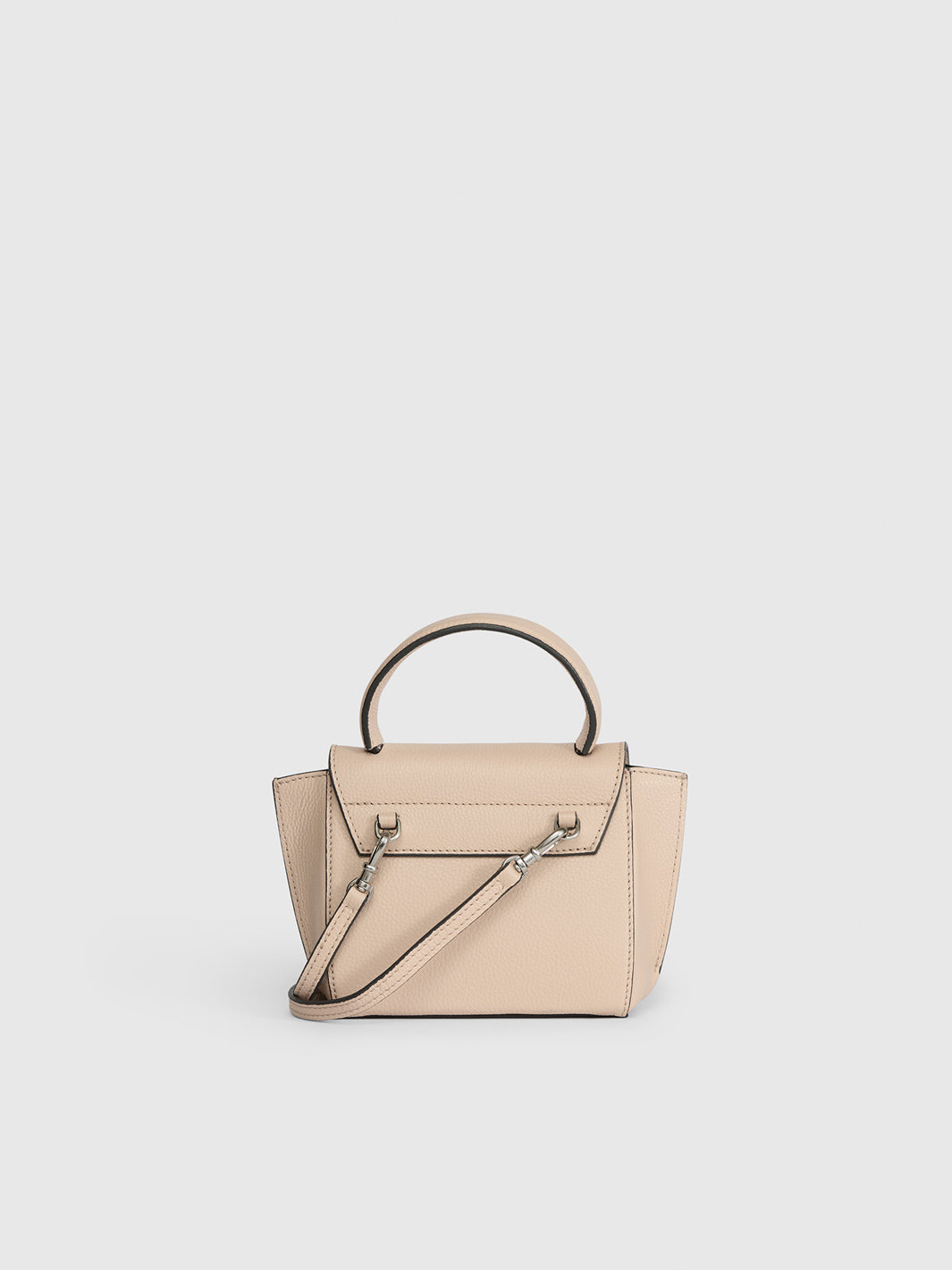Montalcino Cipria Grained Leather Mini handbag