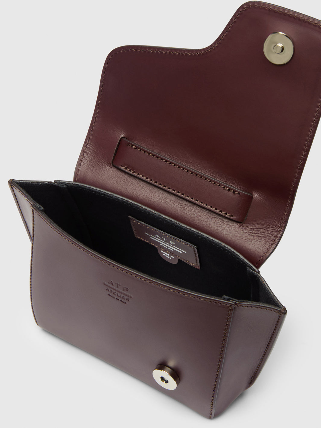 Montalcino Grumello Leather Mini handbag | ATP Atelier | Official Site
