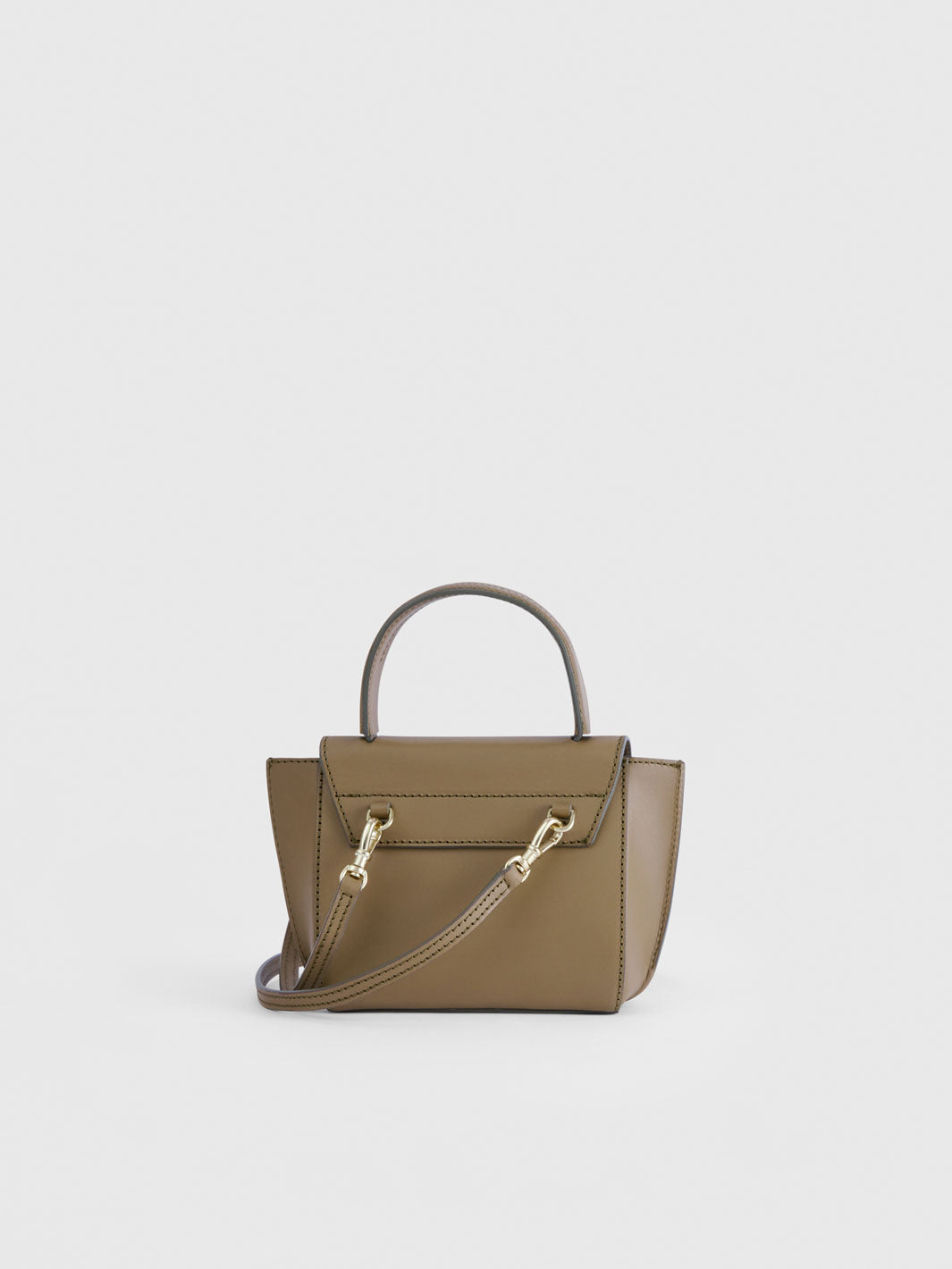 Montalcino Moss Leather Mini handbag