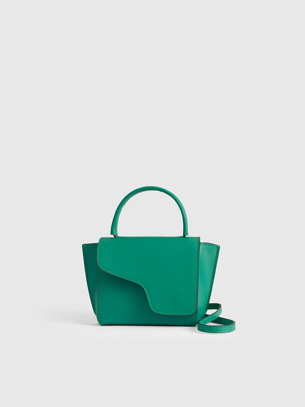 Montalcino Smeraldo Leather Mini handbag