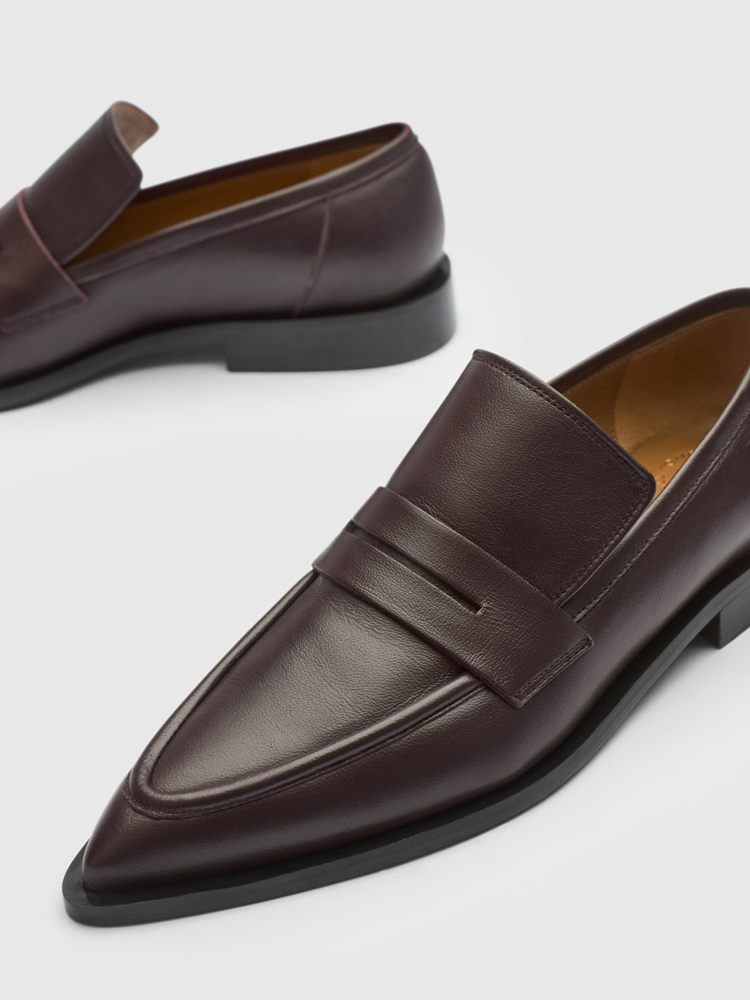 Montazzoli Walnut Nappa Loafers