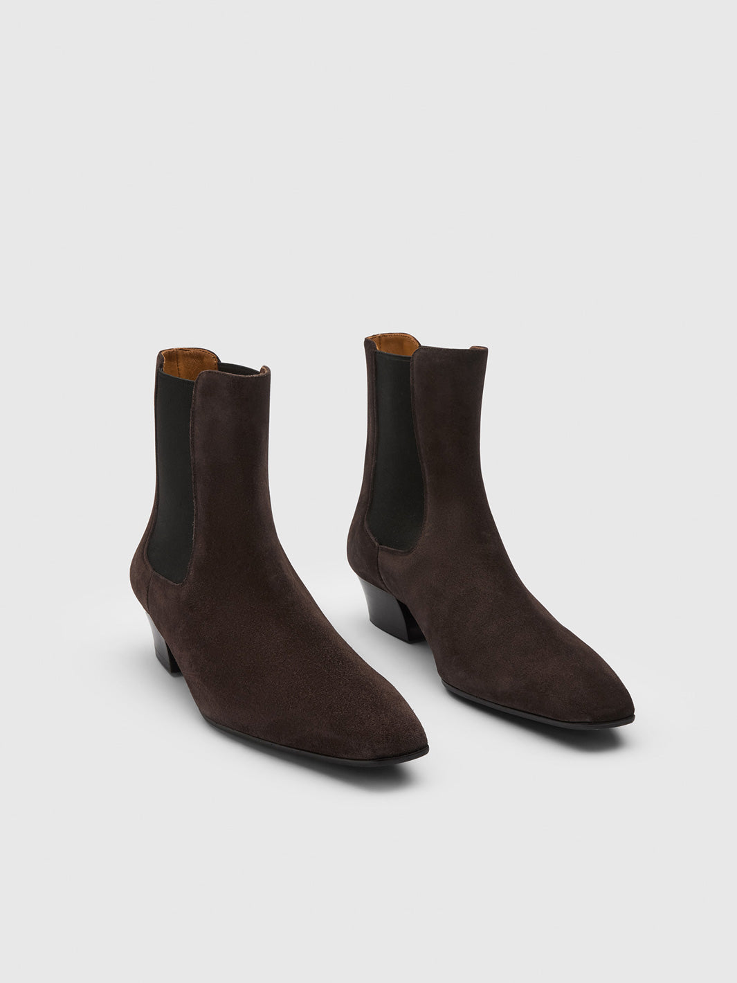Nemoli Walnut Suede Ankle boots