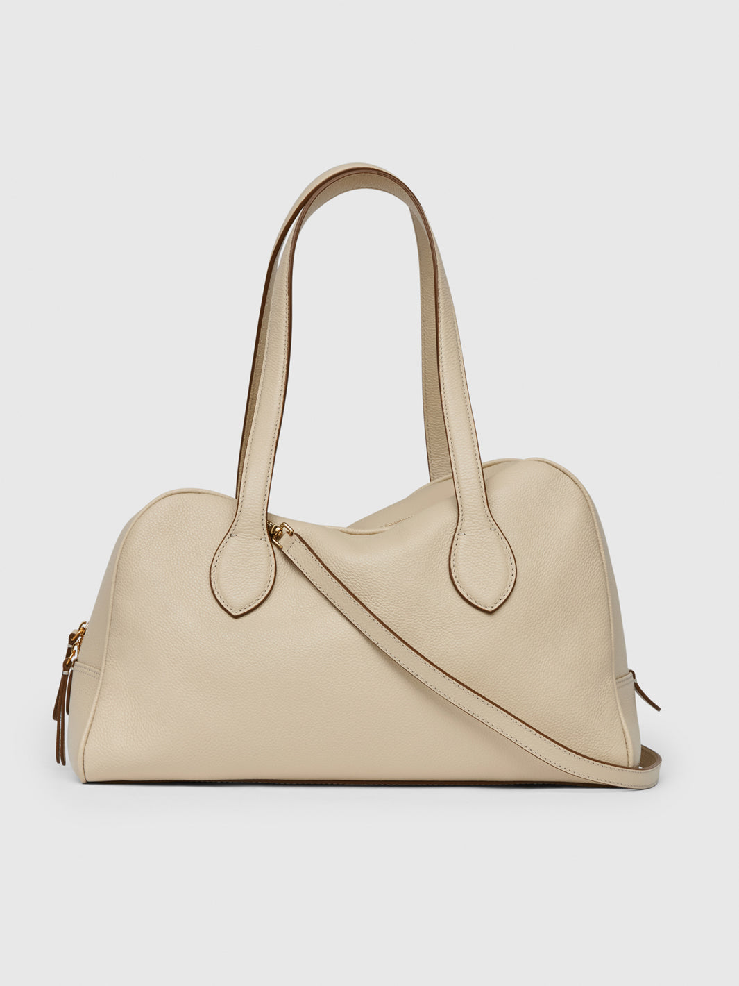 Noale Mandorla Grained Leather Top handle bag