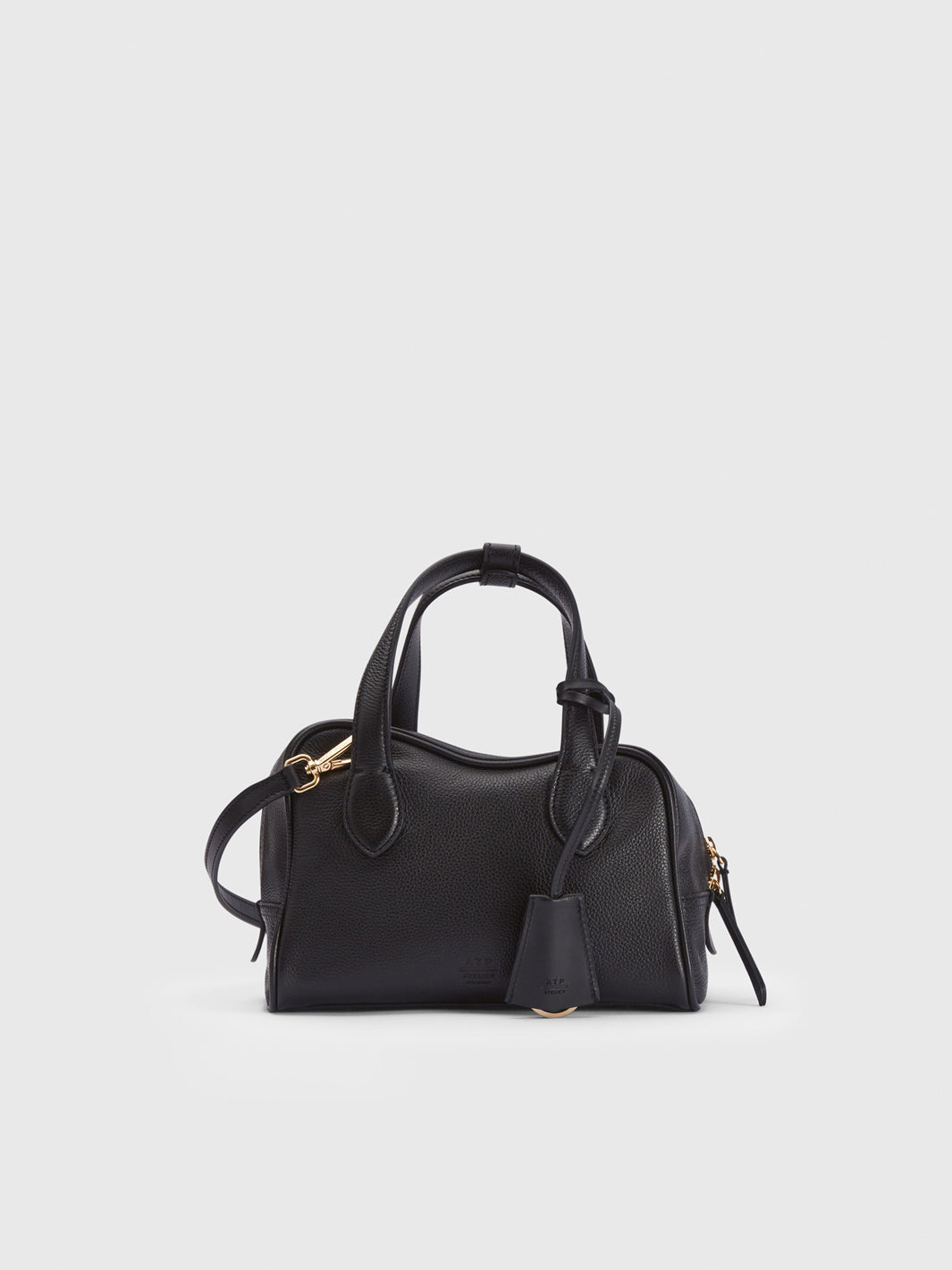 Ormelle Grained Leather Top handle bag