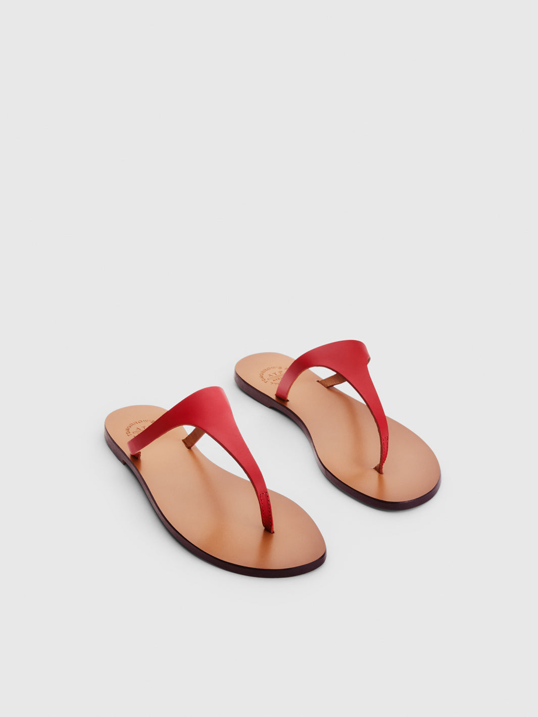 Pesche Salsa Leather Flat sandals