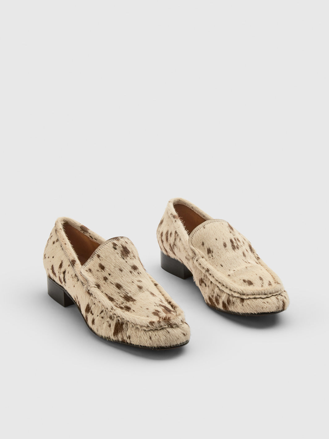 Rivello Mandorla Printed Mini Cow Slip-ins