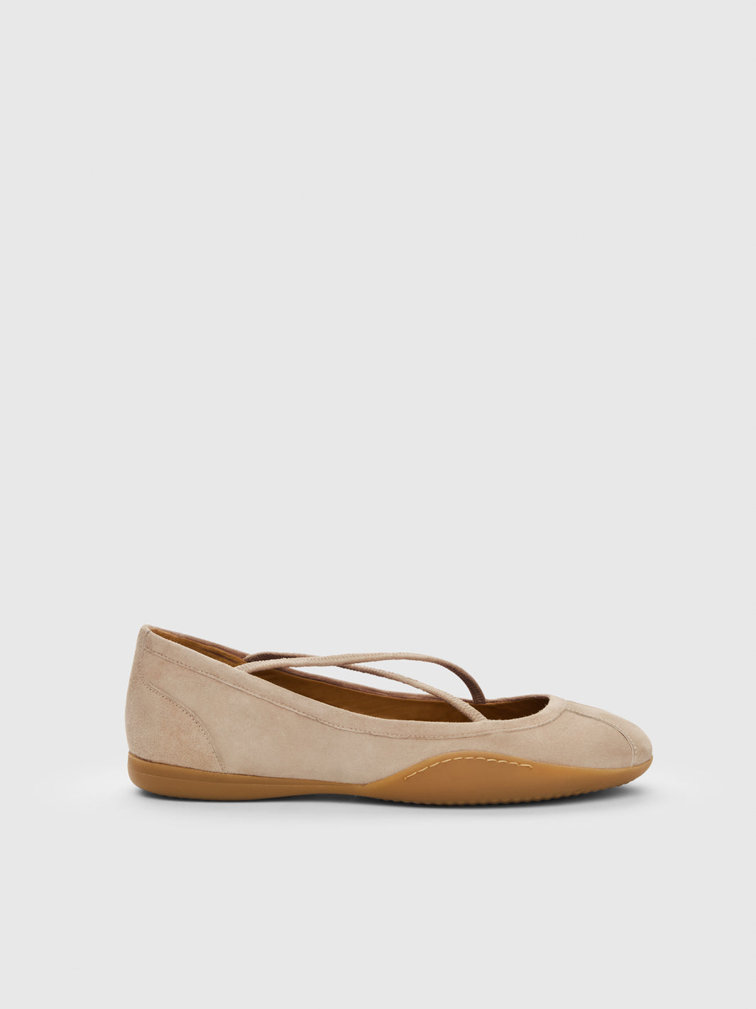 Sella Cipria Suede Ballet flats