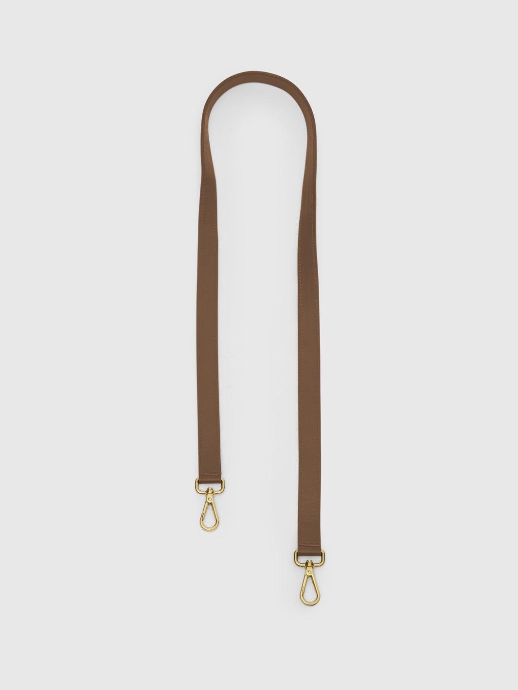 Stra Tahini Leather Long Shoulder Strap