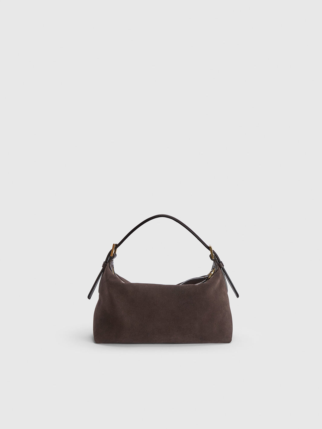 Vadena Walnut Suede/Leather Pouch