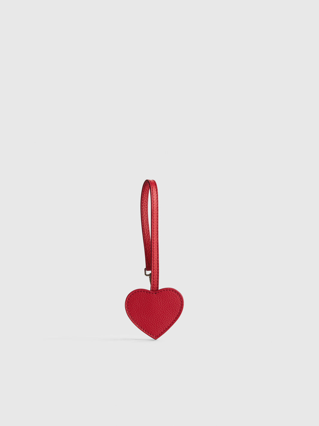 Venosta Melograno Grained Leather Key chain