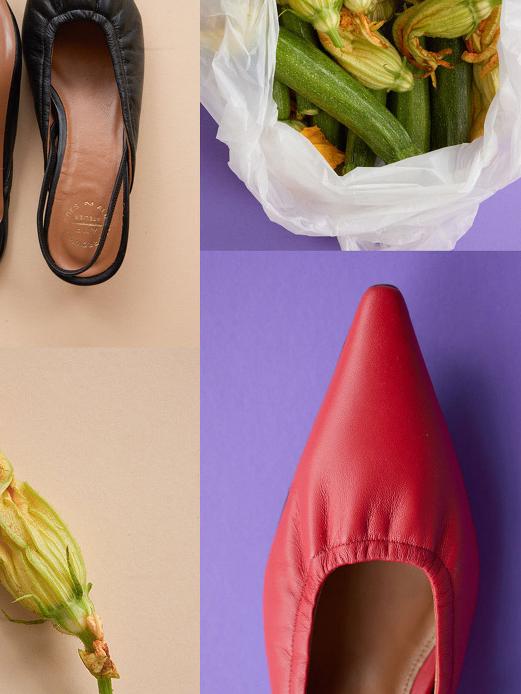 Lana Melograno Nappa Slingbacks