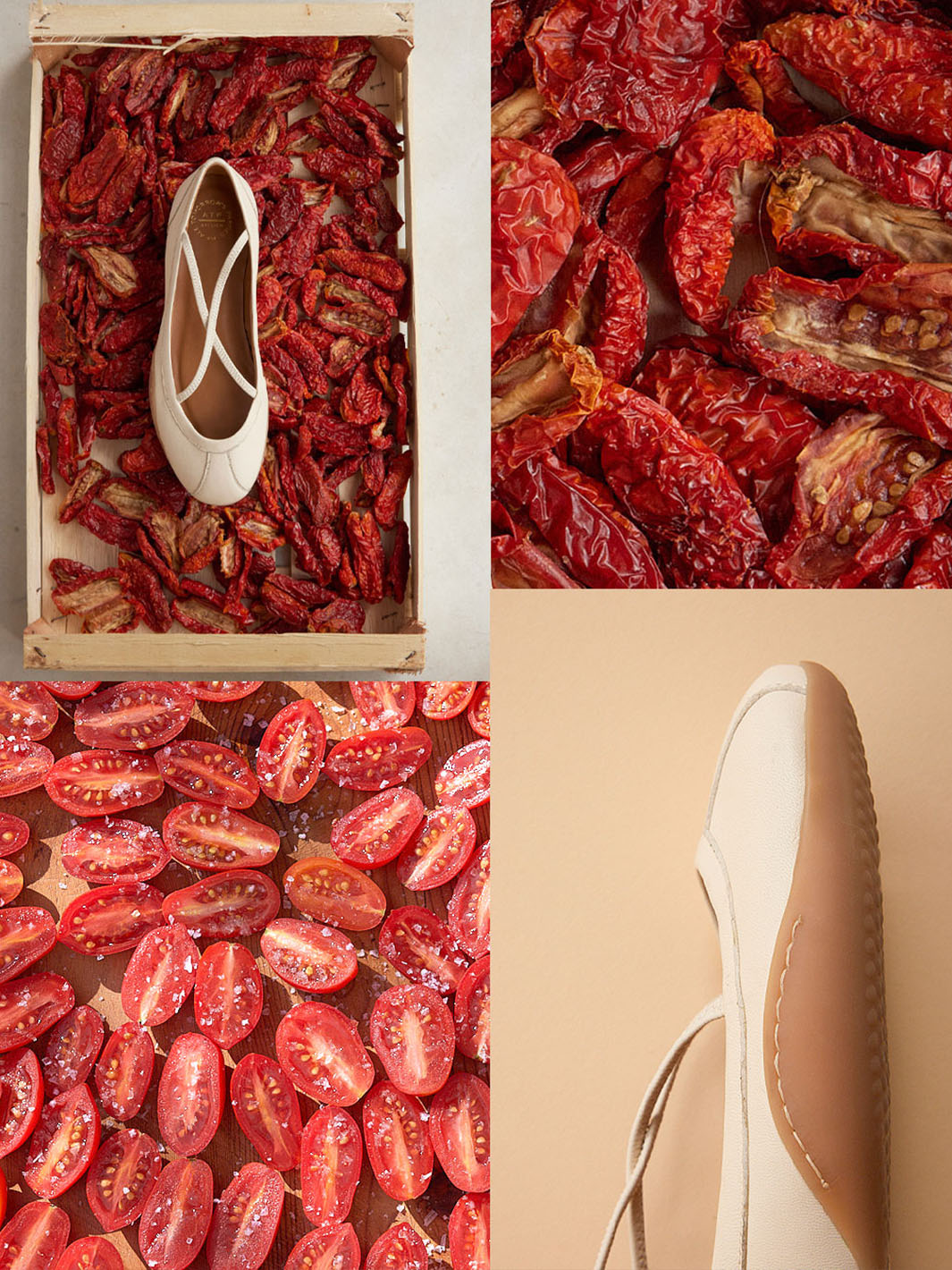 Sella Linen Nappa Ballet flats