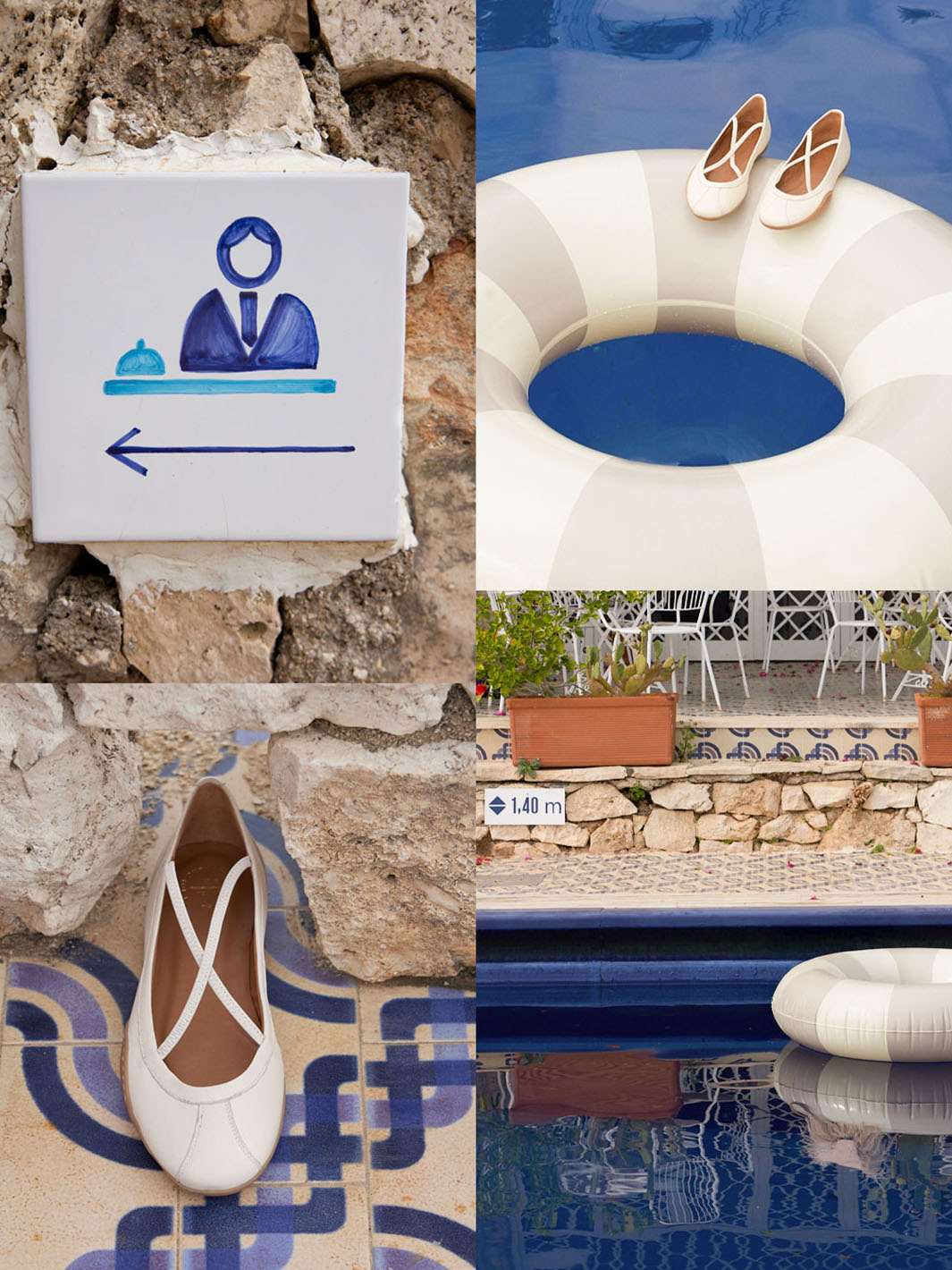 Sella Linen Nappa Ballet flats