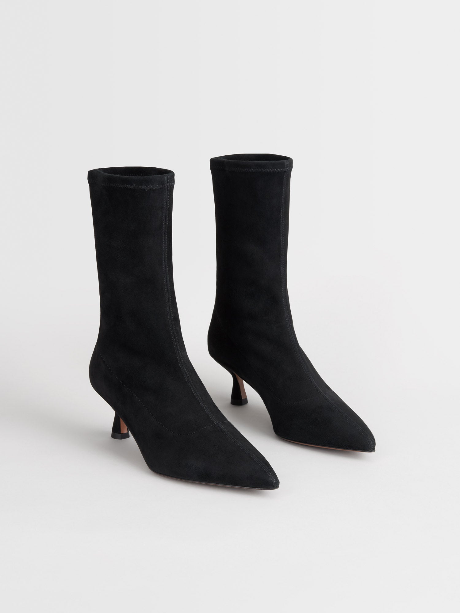 Cerone Black Stretch Boots –