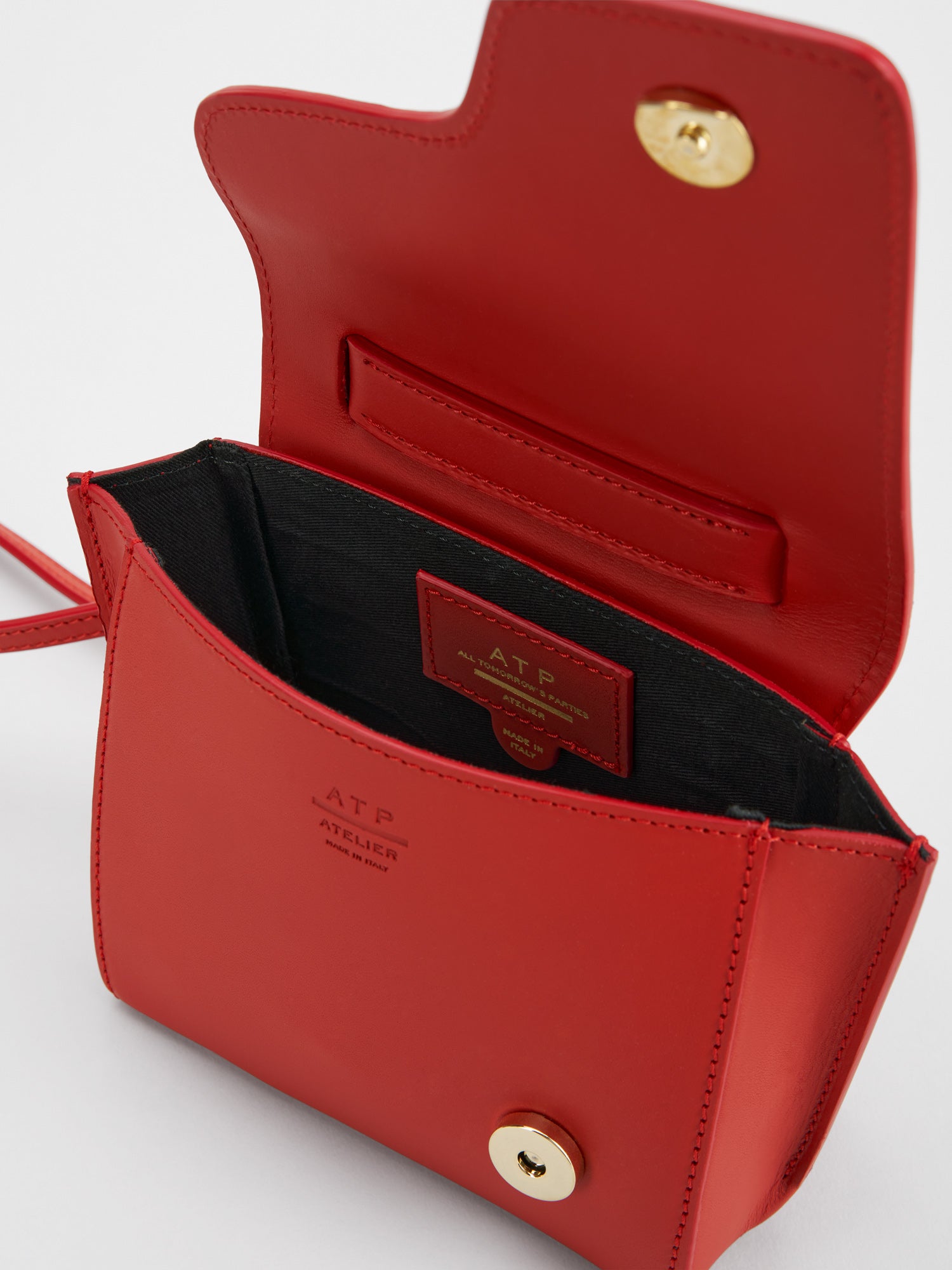 Montalcino Chili Leather Mini handbag