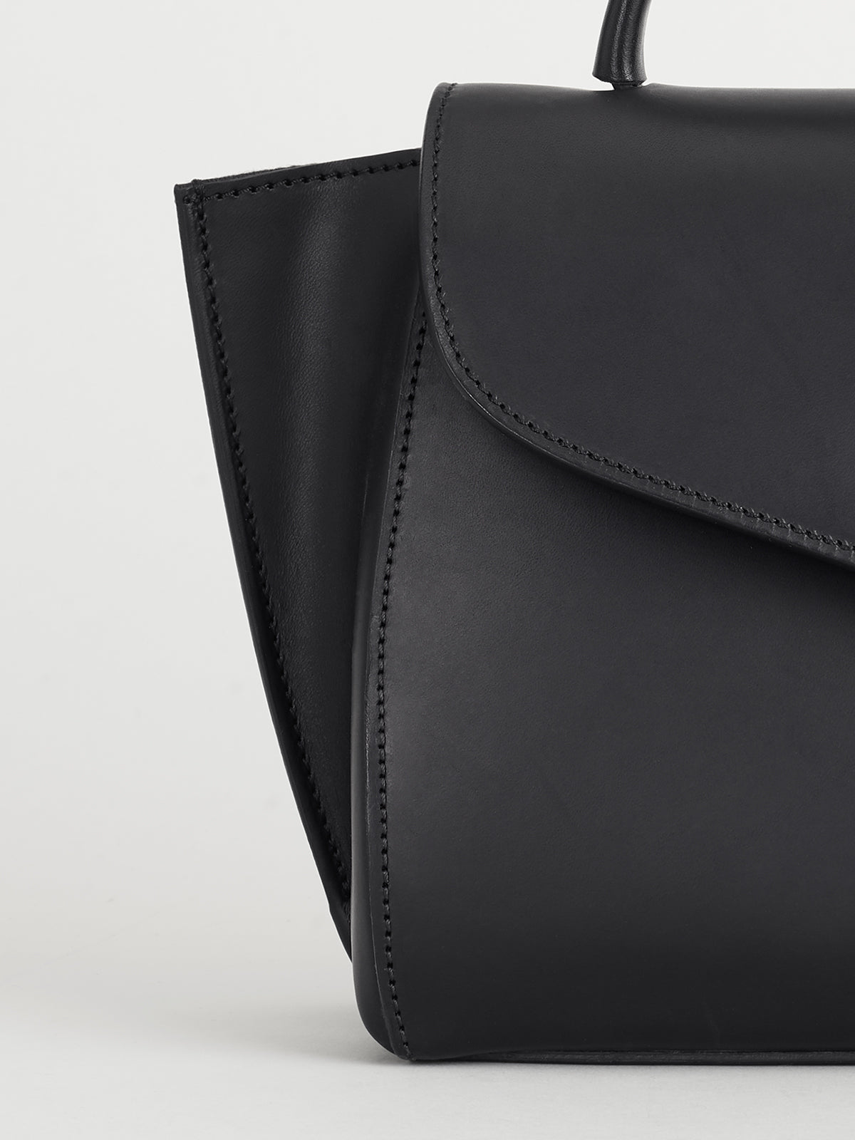 Arezzo Black Leather Handbag
